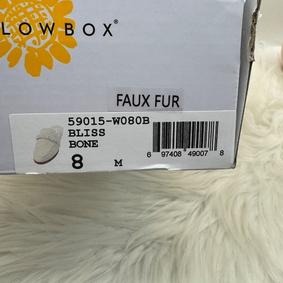 YELLOW BOX Bliss Lined Mules size 8M - Picture 4 of 9